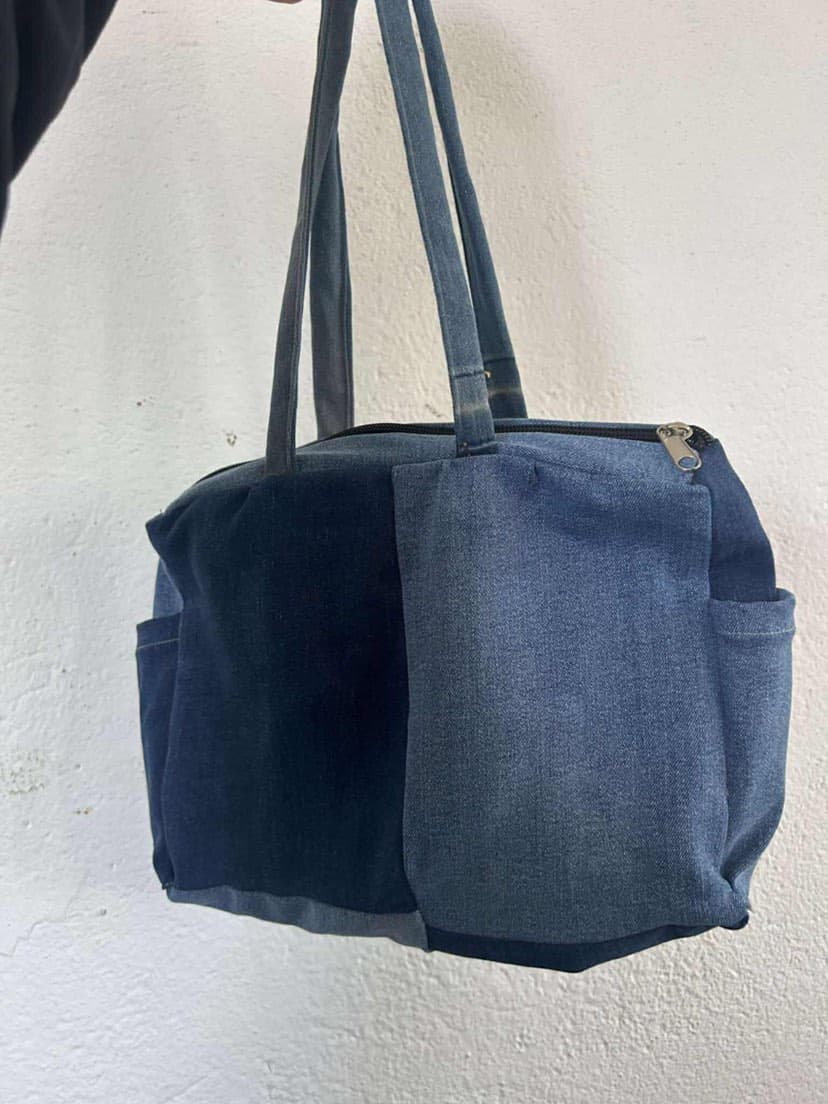Upcycled Denim Pouch