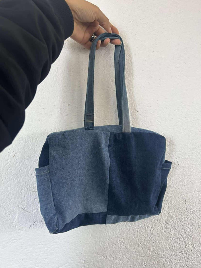 Denim Tote Bag